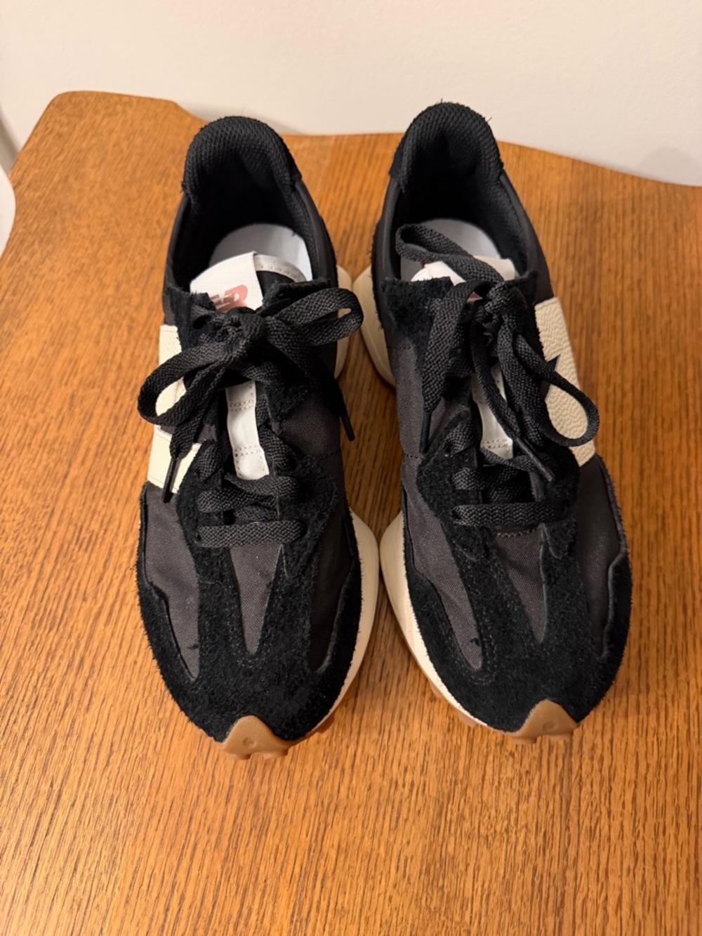 Black New Balance 327 Sneakers